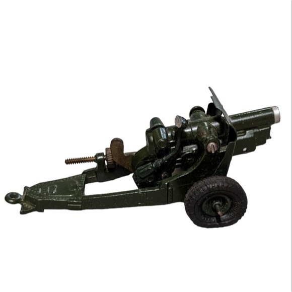 Royal Artillery Howitzer Muzzle loading Rubber tires 4.5" No. 1725 original box - Picture 1 of 10